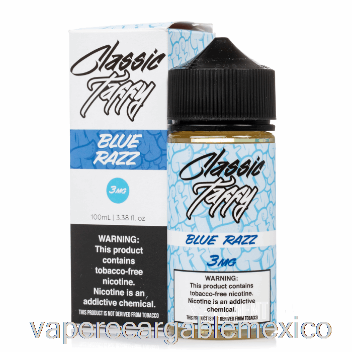 Vape Recargable Blue Razz Classic Taffy - Syn Liquid - 100ml 3mg
